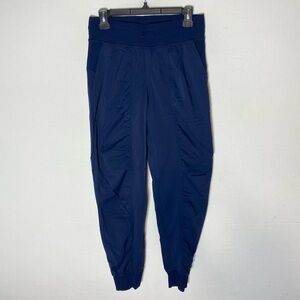 Lululemon Athletica Navy Blue Jogger Style Studio Pants 6